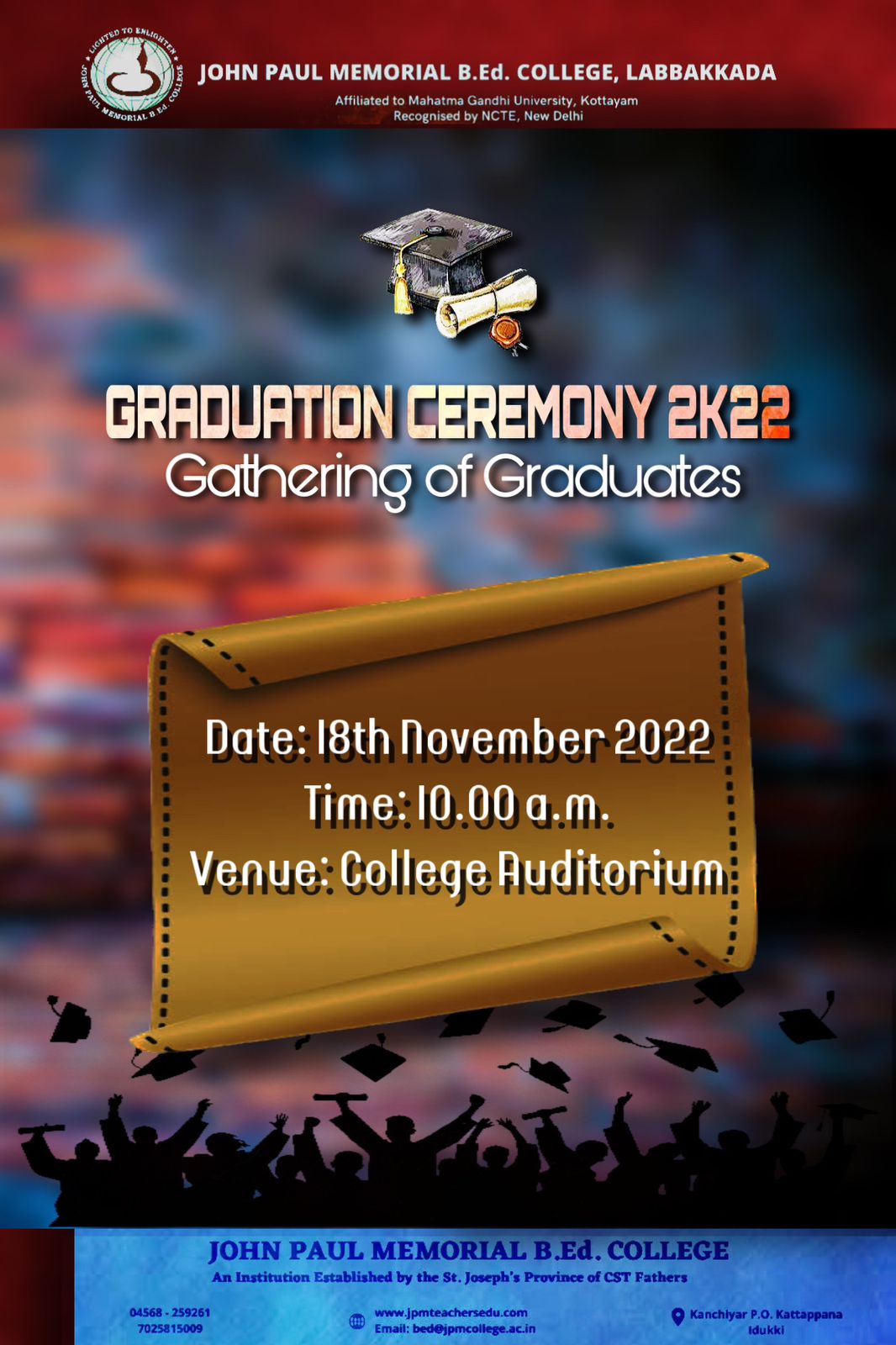 GRADUATION CEREMONY 2k22